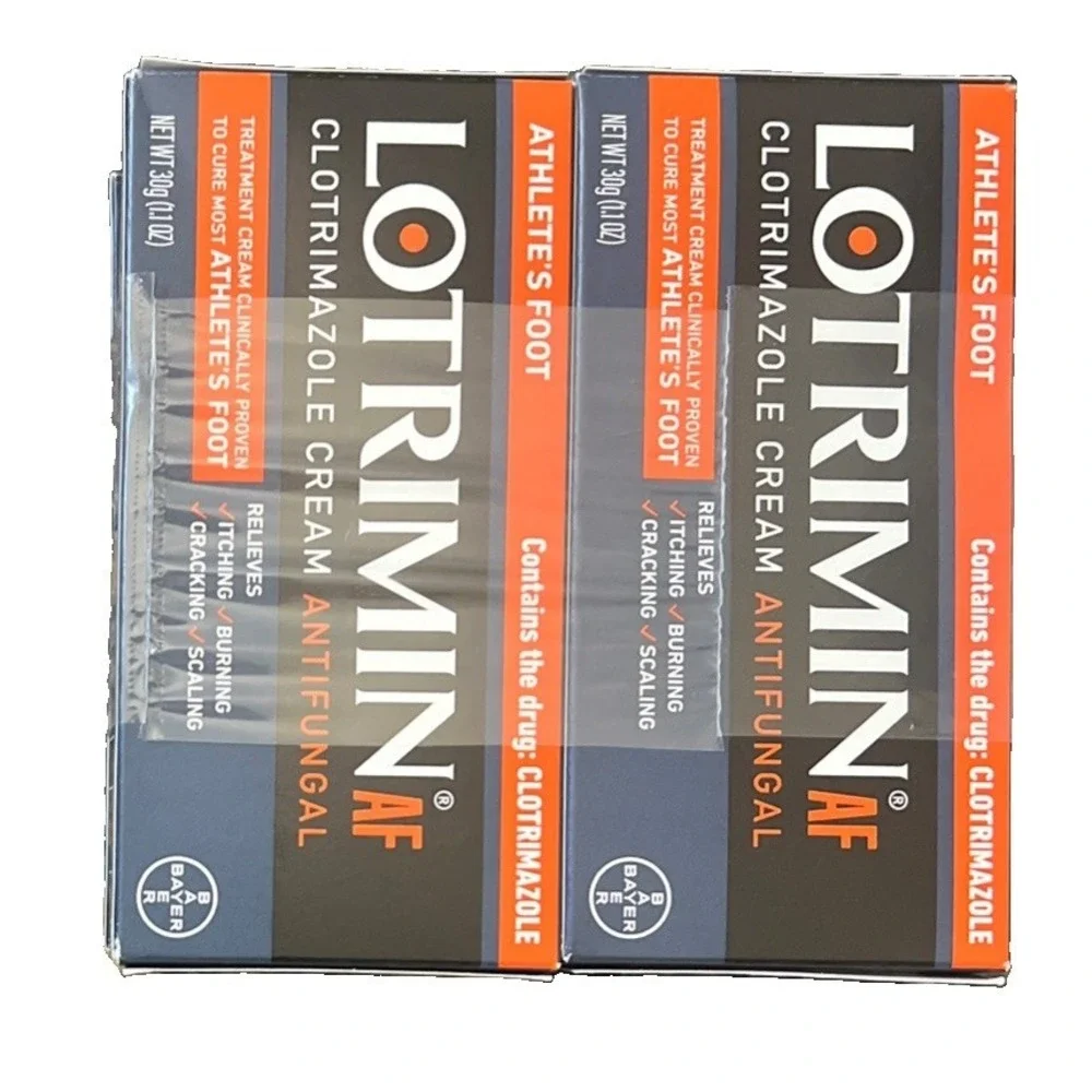 Lot Of 4 - Lotrimin Athlete's Foot Antifungal Cream 30g/1.1oz EXP 09/27